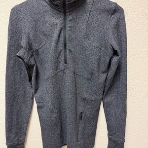 lululemon athletica Charcoal Gray Women's 1/2 Zip